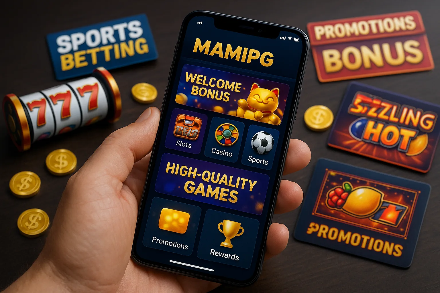 Baixar o MAMIPG Cassino App