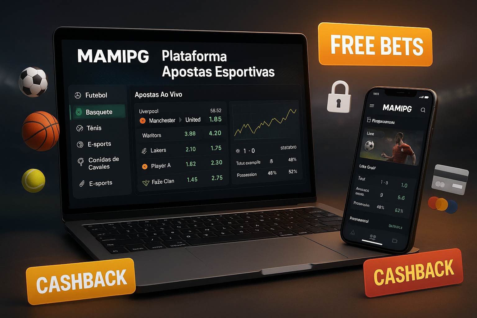 Apostas esportivas no cassino online MAMIPG